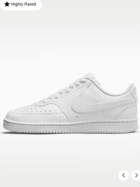 Nike Women's Court Vision Low Size 8